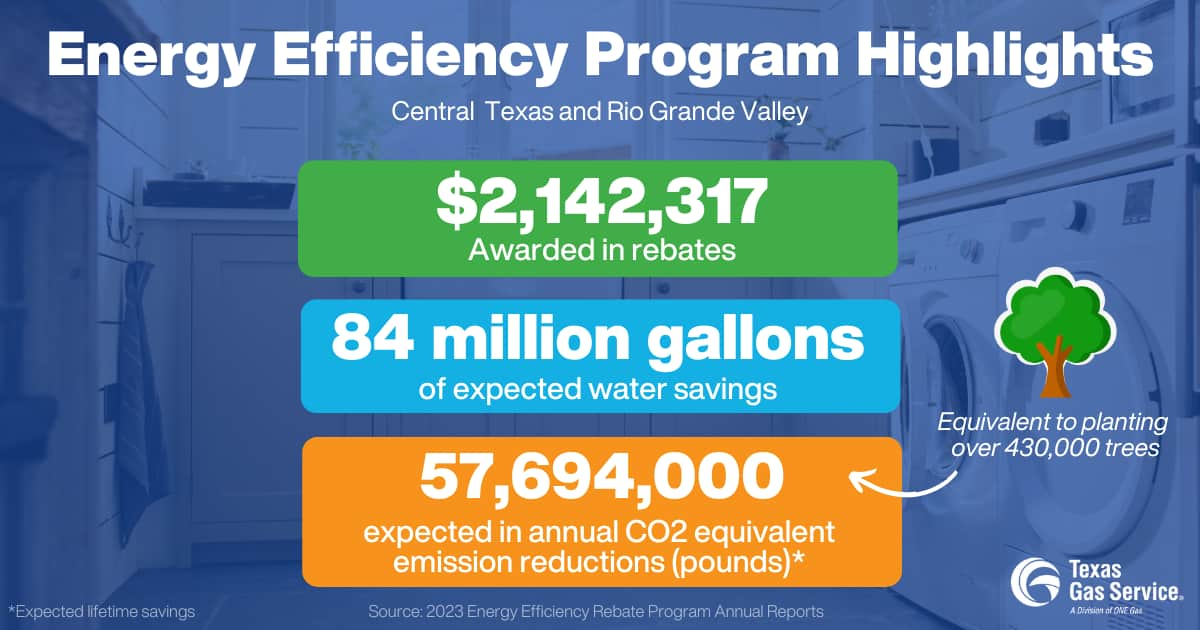 TGS Energy Efficiency Program Highlights